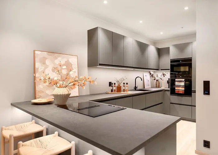 Luxurious In The Heart Of With Private Parking * Bergen