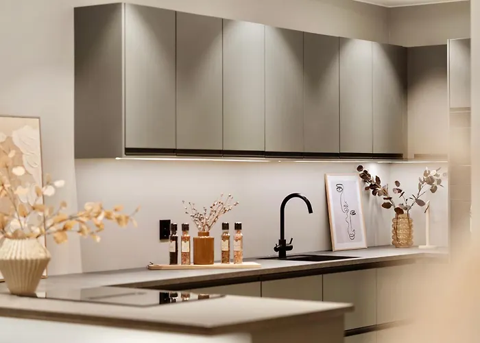 Luxurious In The Heart Of With Private Parking * 베르겐